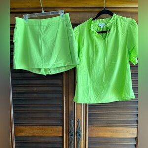 S’EDGE Top and Skorts Size Medium NWT
